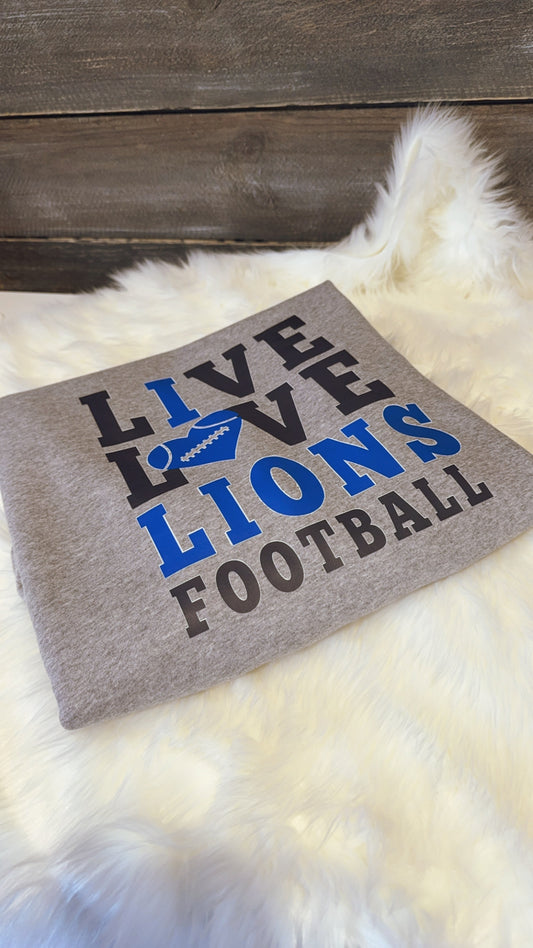 Live Love Lions Sweatshirt