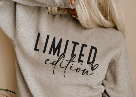 Limited edition women's sweatshirt