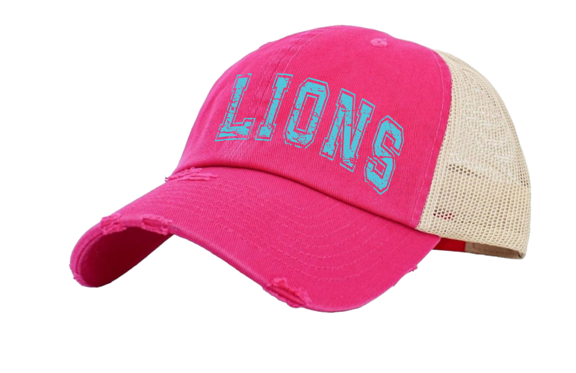 Vintage women's Detroit Lions baseball hat