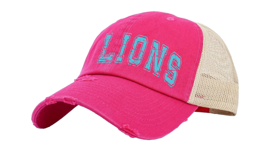 Vintage women's Detroit Lions baseball hat